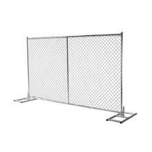 Construction Site Hire Fence Rent Panel Hot dipped galvanized USA Popular Temporary Fence Chain Link Filled with stands